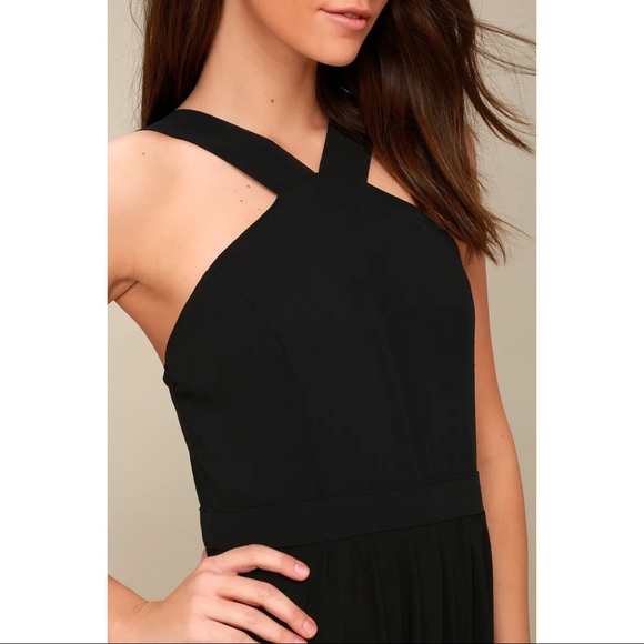 Lulu’s black Maxi Dress - Picture 3 of 5